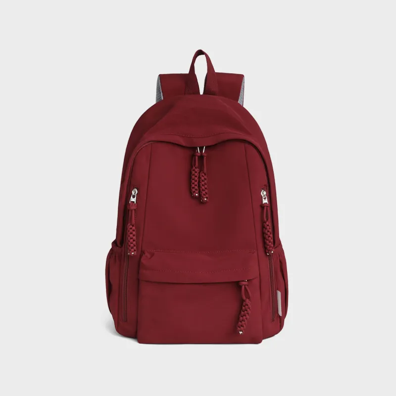 MILLIE'S Fabric Backpack Regular Women's Burgundy-4