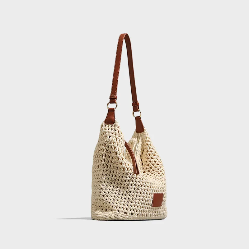 MILLIE'S Fabric Underarm Shoulder Bag Regular Women's Ecru-5