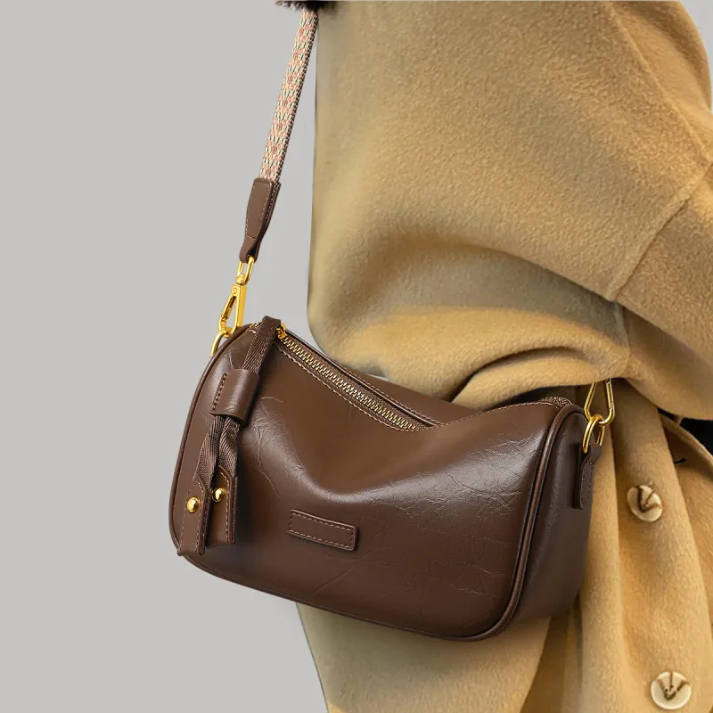 MILLIE'S Cow Leather Shoulder Bag, Crossbody Bag Regular Women's Multicolor-2