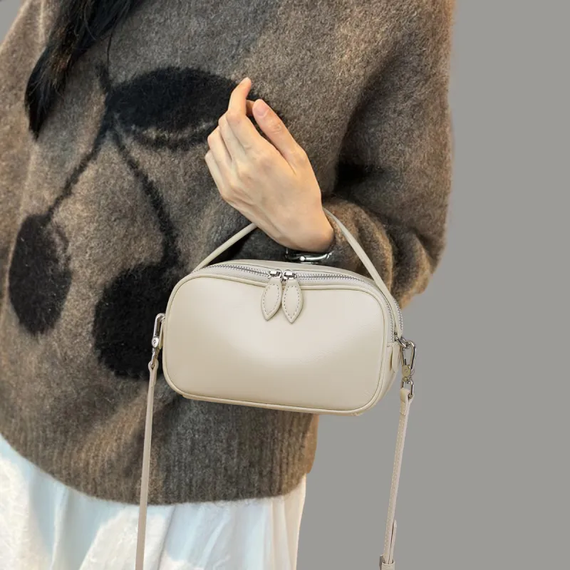 MILLIE'S Cow Leather Shoulder Bag, Crossbody Bag, Handbag Regular Women's Multicolor-1