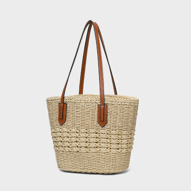 MILLIE'S Fabric Tote Bag, Shoulder Bag Regular Women's Khaki-3
