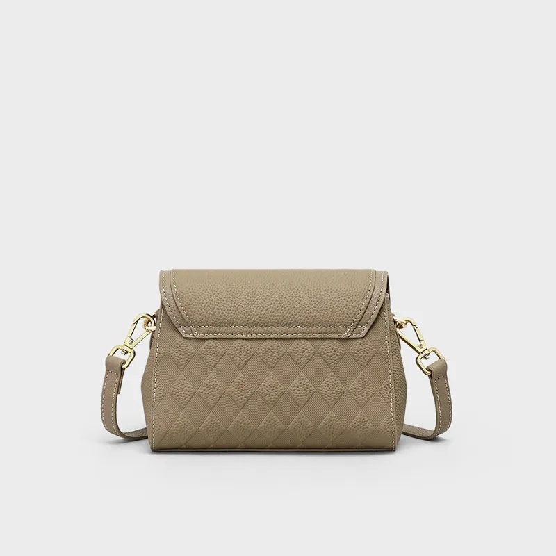 MILLIE'S Cow Leather Crossbody Bag, Shoulder Bag Regular Women's Khaki-6