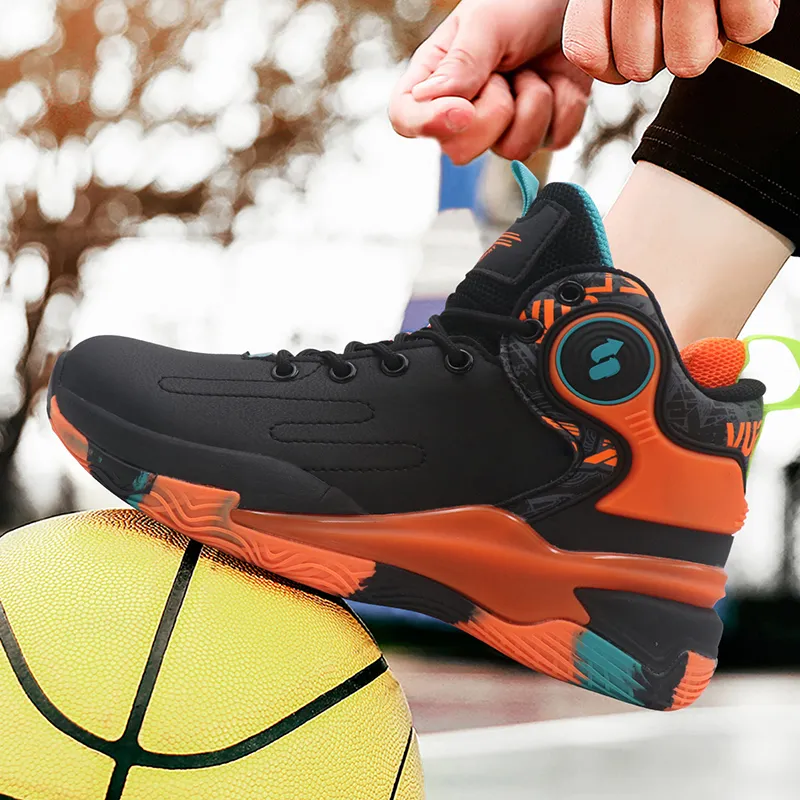 Beta Cushioning Wear-Resistant Coverage Lightweight Rebound Super-Light High-Top Basketball Shoes Men's-8