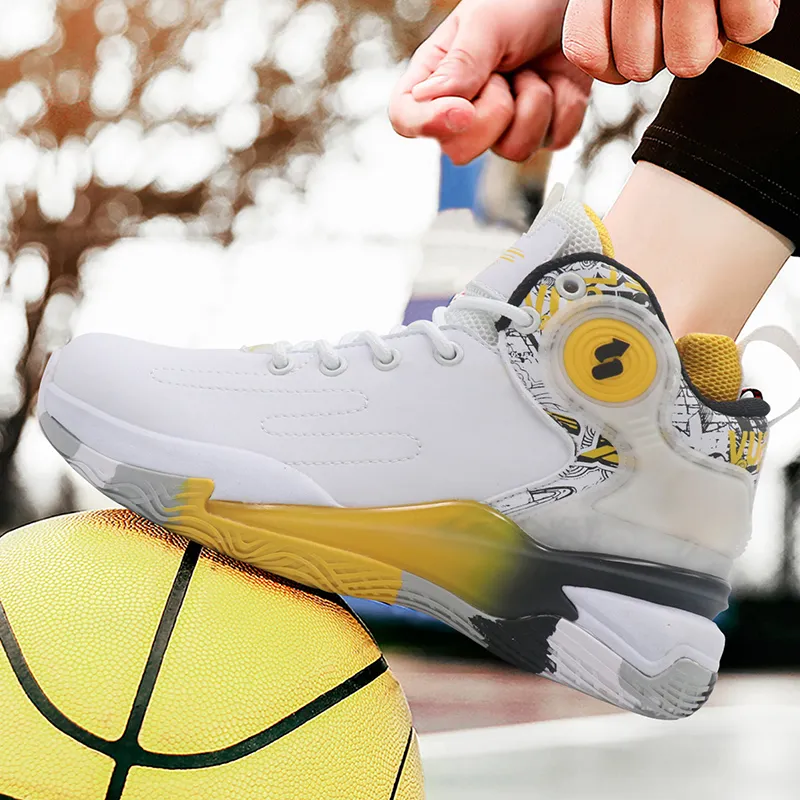 Beta Cushioning Wear-Resistant Coverage Lightweight Rebound Super-Light High-Top Basketball Shoes Men's-17