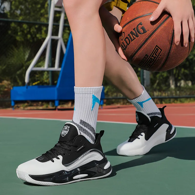 Beta Cushioning Slip Resistant Coverage Low Top Basketball Shoes Men's-6
