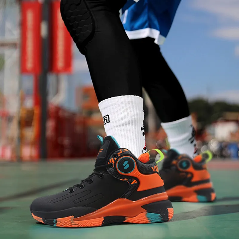 Beta Cushioning Wear-Resistant Coverage Lightweight Rebound Super-Light High-Top Basketball Shoes Men's-7