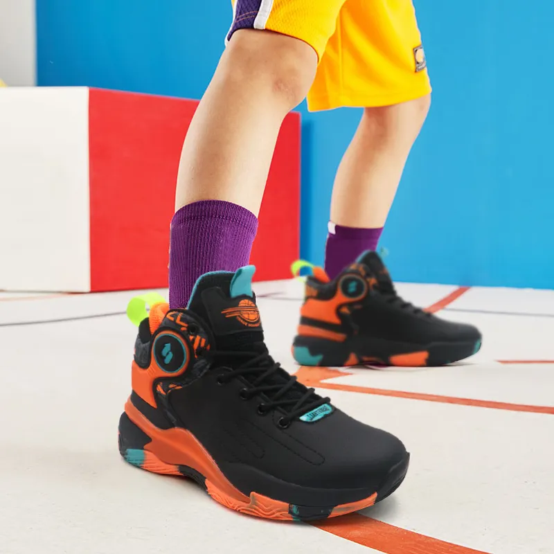 Beta Cushioning Wear-Resistant Coverage Lightweight Rebound Super-Light High-Top Basketball Shoes Men's-6