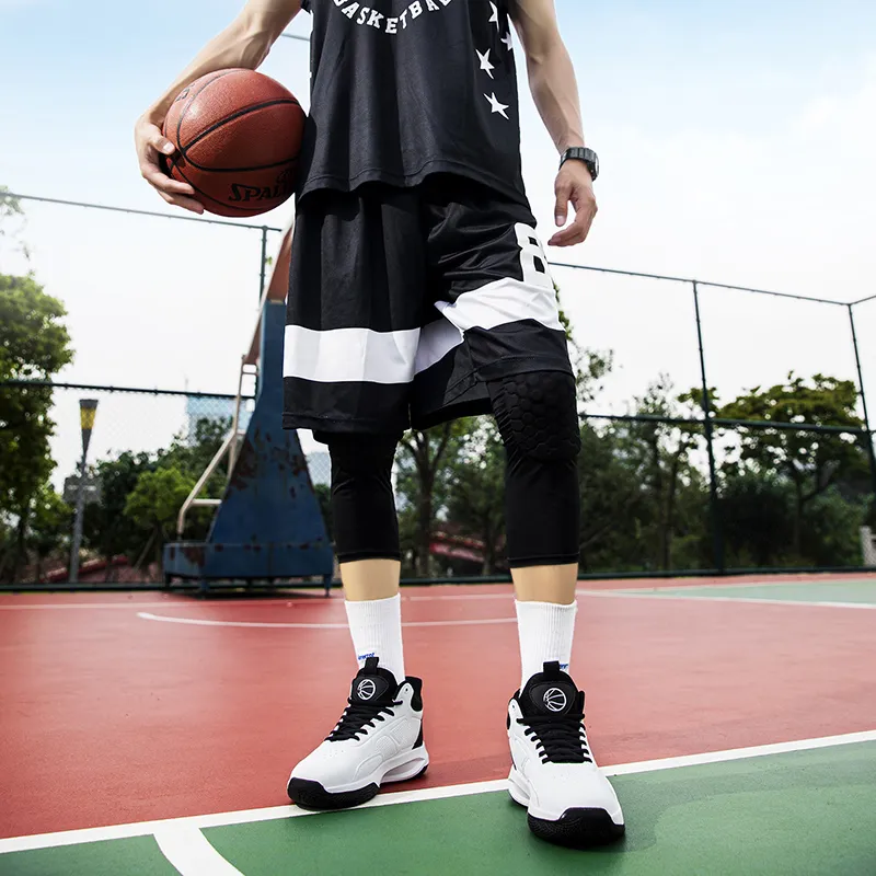 Beta Cushioned Wear-Resistant Coverage Support Mid-Top Basketball Shoes Men's-16