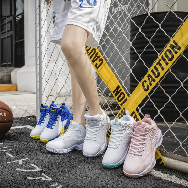 Beta Cushioning Wear Resistant Coverage Support Lightweight Rebound Super Light High Top Basketball Shoes Unisex-22