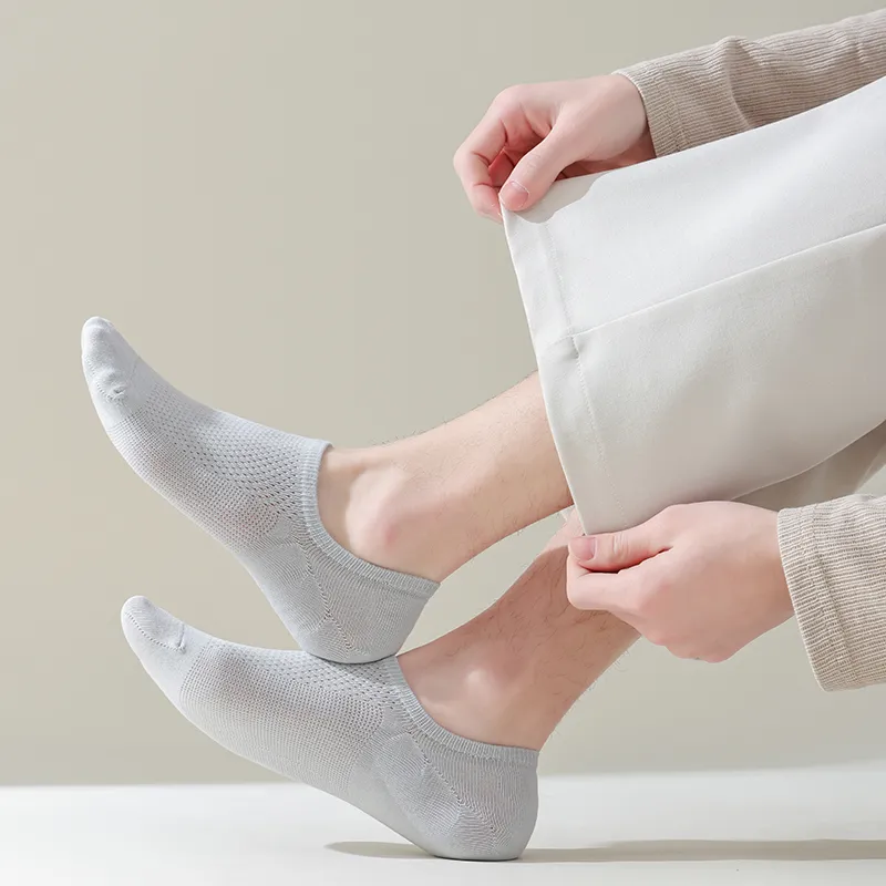 AOKANG No Show Socks Men's 5 Pack-3