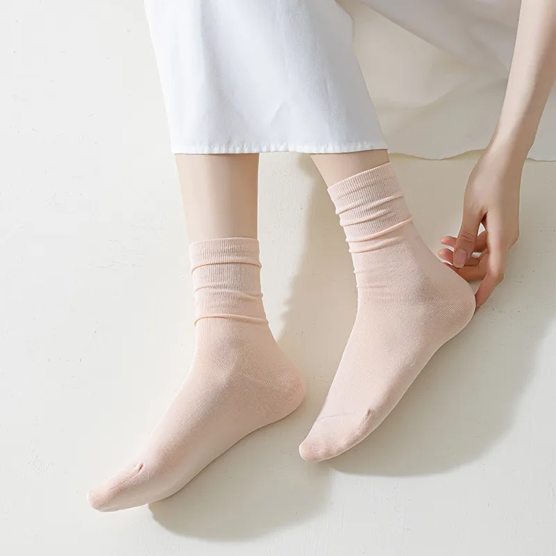 AOKANG Mid Calf Socks Women's 5 Pack-5