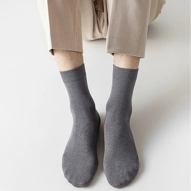 AOKANG Mid Calf Socks Men's 6 Pack-4