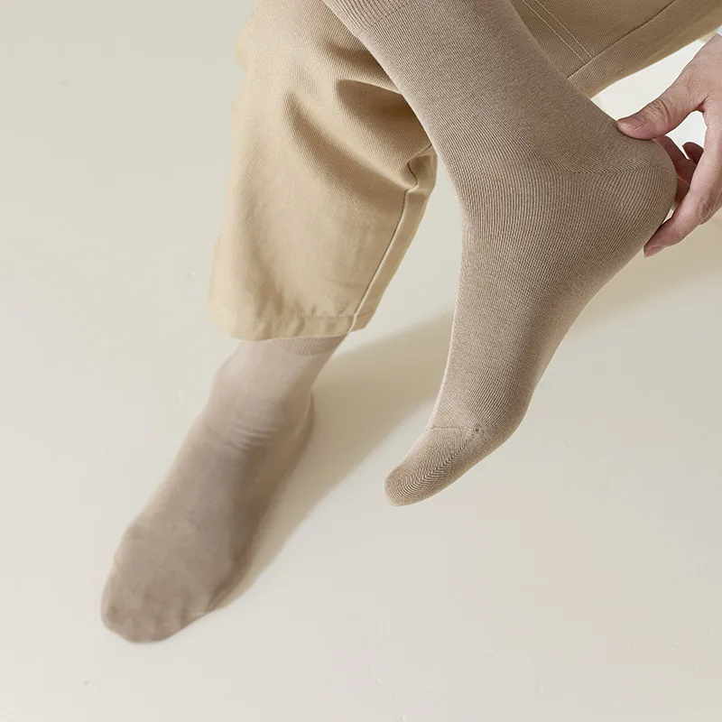 AOKANG Mid Calf Socks Men's 5 Pack-4