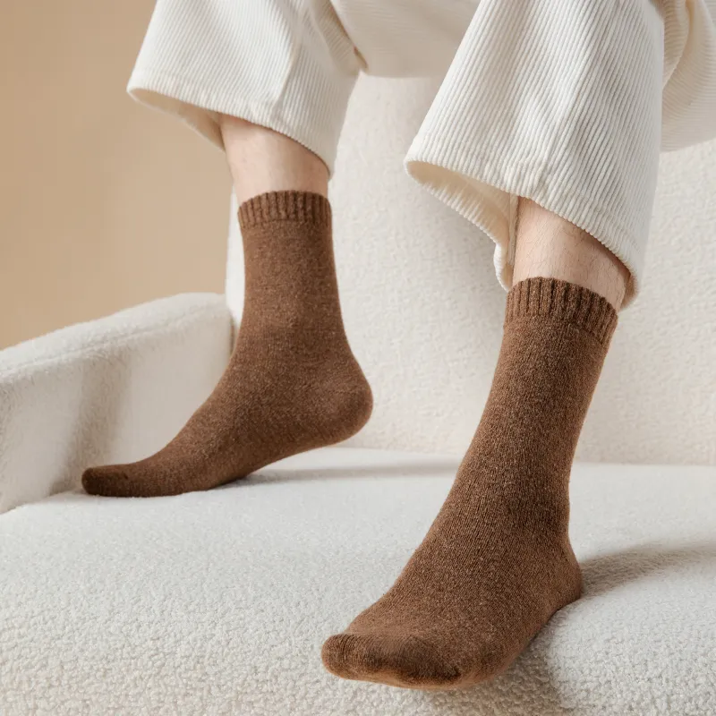 AOKANG Mid Calf Socks Men's 3 Pack-4