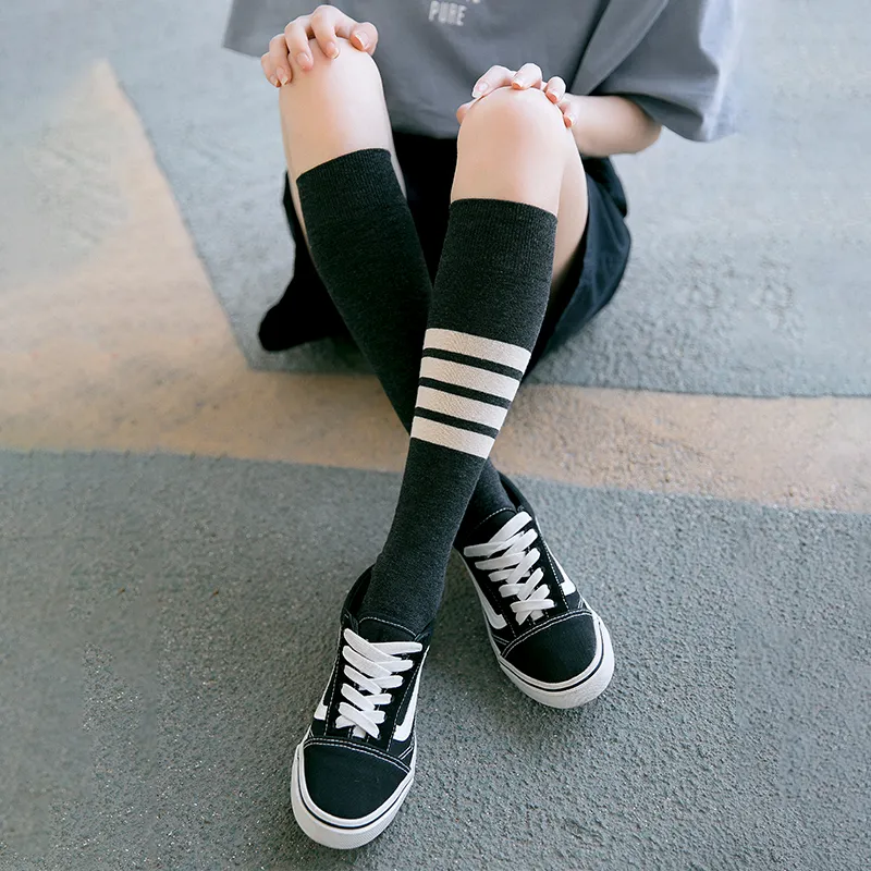 AOKANG Knee High Socks Women's 2 Pack-5
