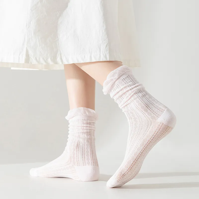 AOKANG Mid Calf Socks Women's 5 Pack-3
