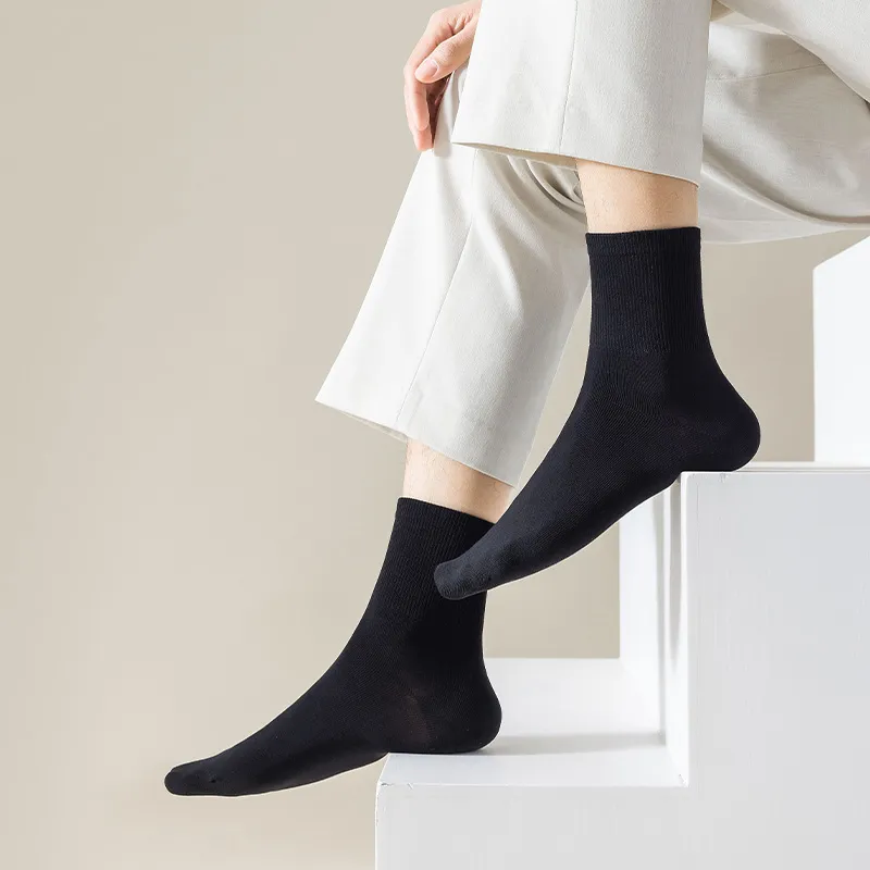 AOKANG Mid Calf Socks Men's Combo Set-2