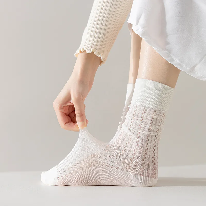 AOKANG Mid Calf Socks Women's 5 Pack-5