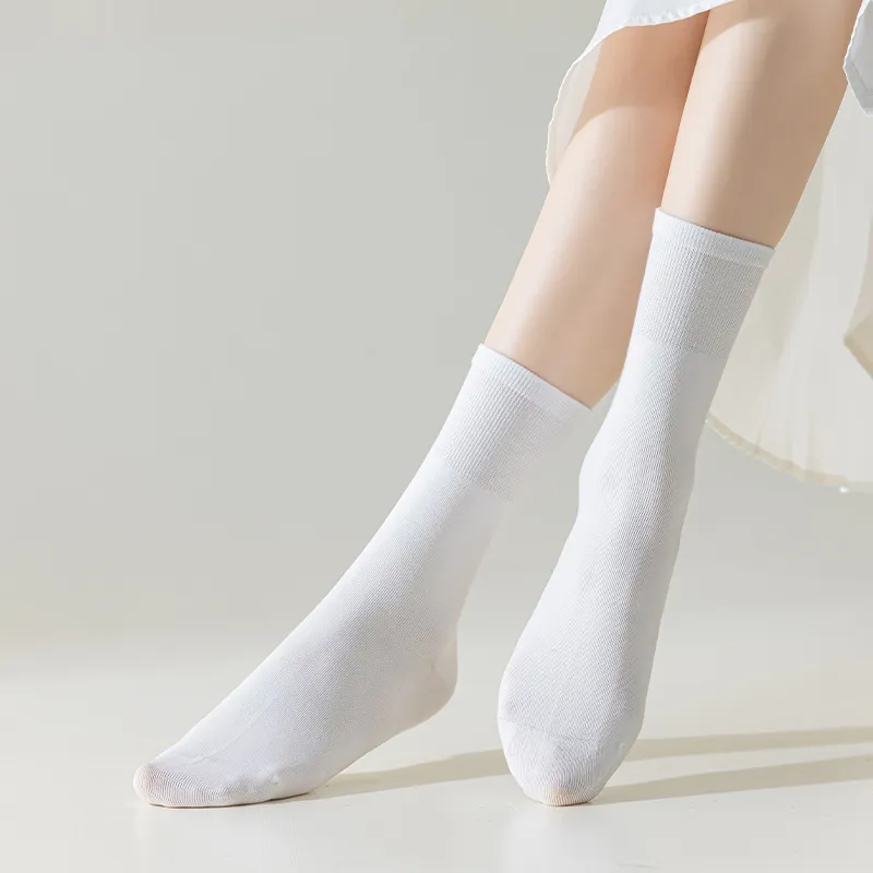 AOKANG Mid Calf Socks Women's 5 Pack-35