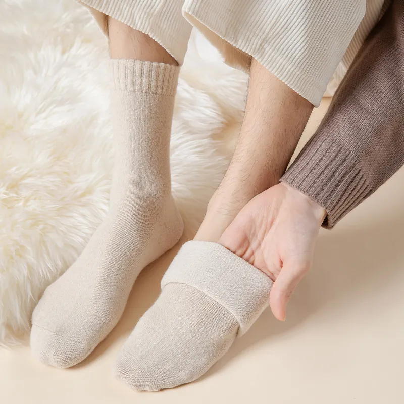 AOKANG Mid Calf Socks Men's 3 Pack-3