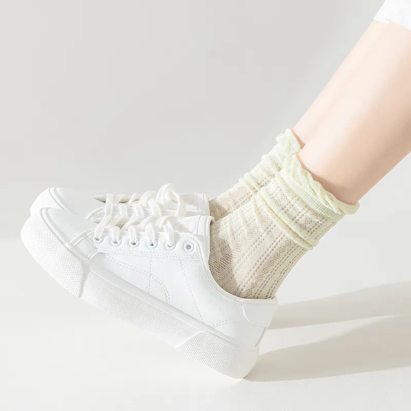 AOKANG Mid Calf Socks Women's 5 Pack-9