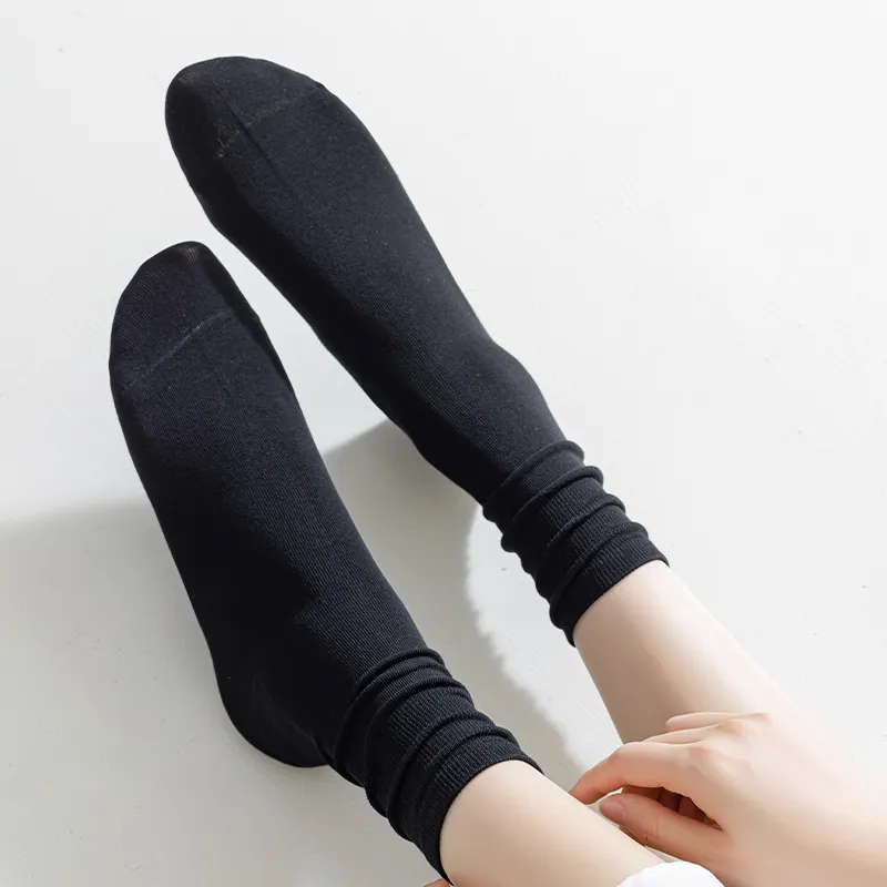 AOKANG Mid Calf Socks Women's 5 Pack-22