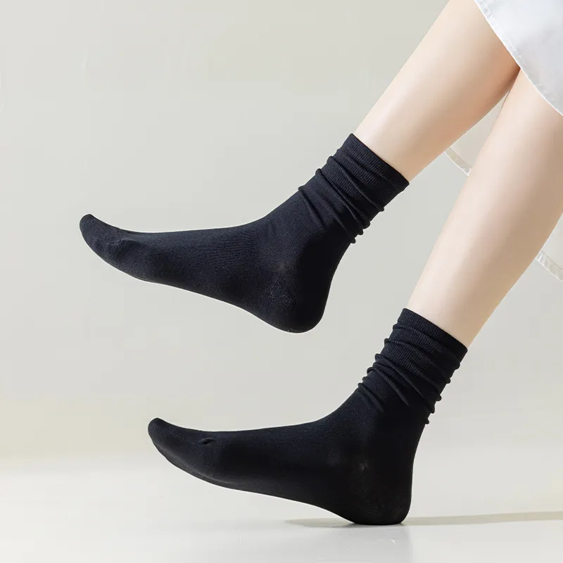 AOKANG Mid Calf Socks Women's 5 Pack-24