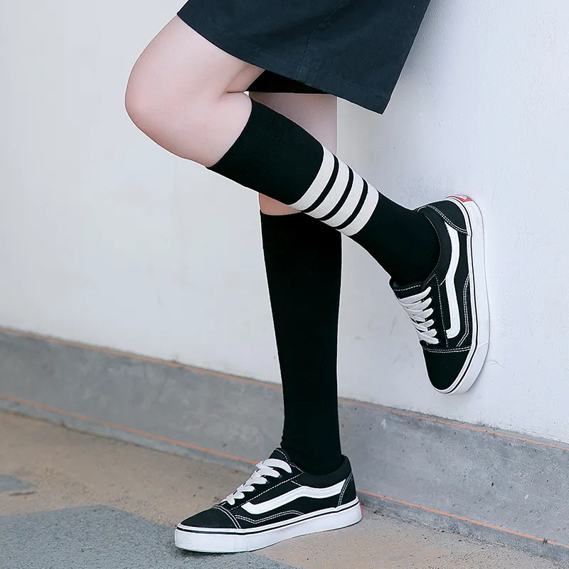 AOKANG Knee High Socks Women's 2 Pack-2