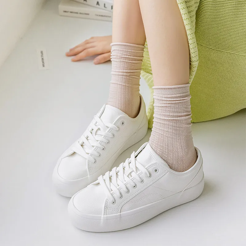 AOKANG Mid Calf Socks Women's 4 Pack-4