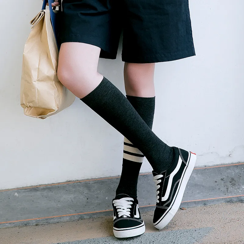 AOKANG Knee High Socks Women's 2 Pack-4