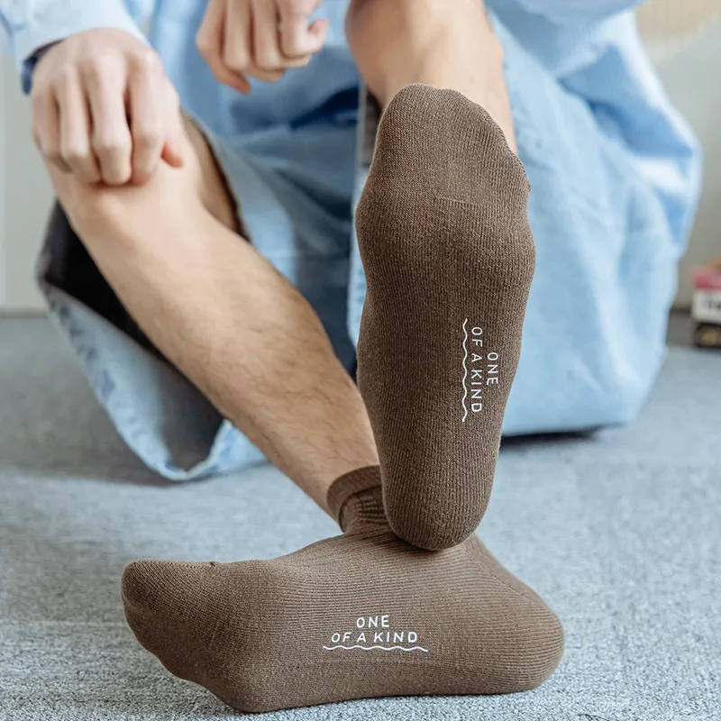 AOKANG Mid Calf Socks Men's Combo Set-2