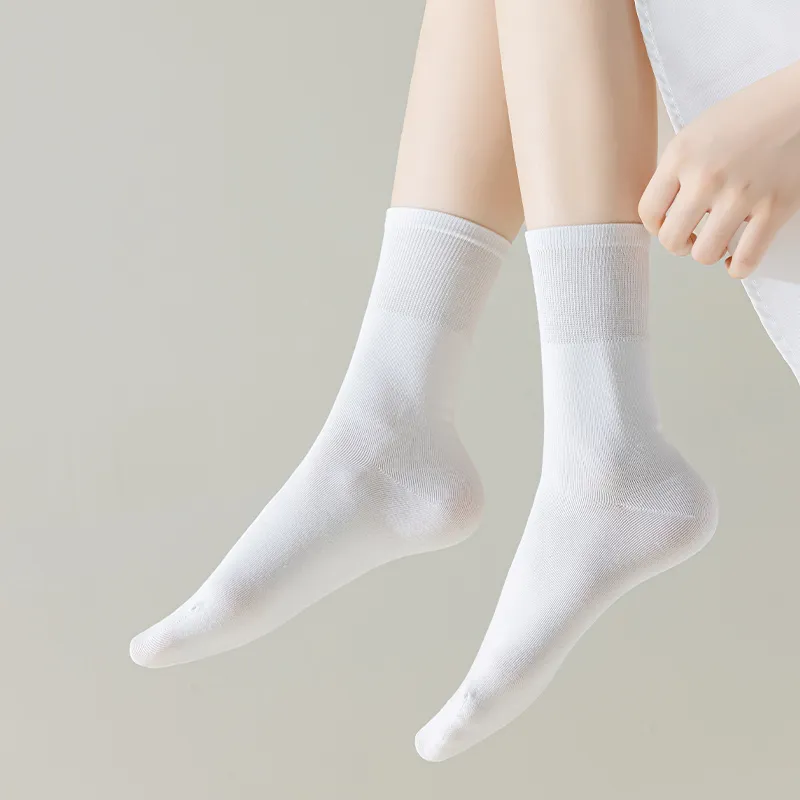 AOKANG Mid Calf Socks Women's 5 Pack-26