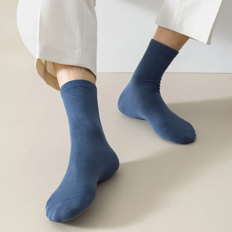 AOKANG Mid Calf Socks Men's Combo Set-26