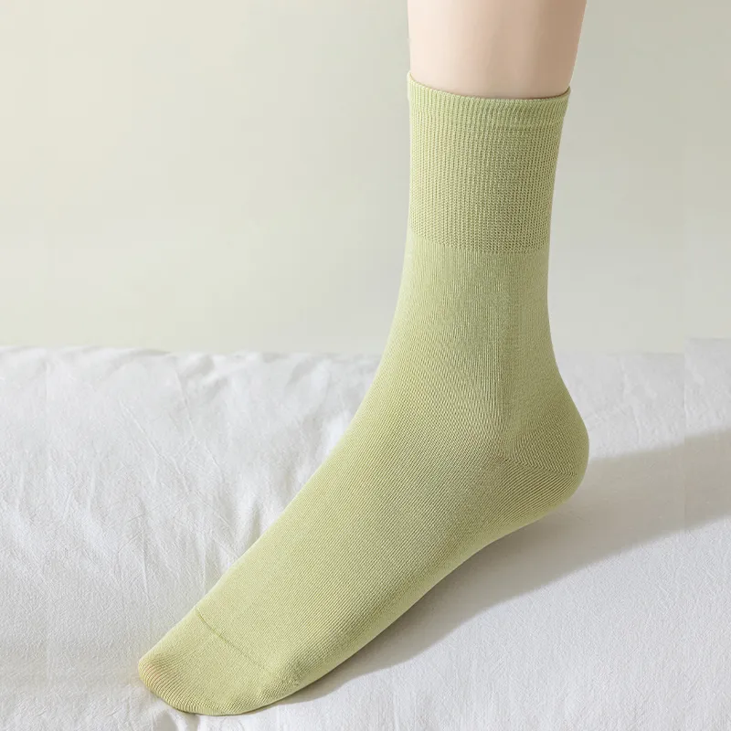 AOKANG Mid Calf Socks Women's 5 Pack-20