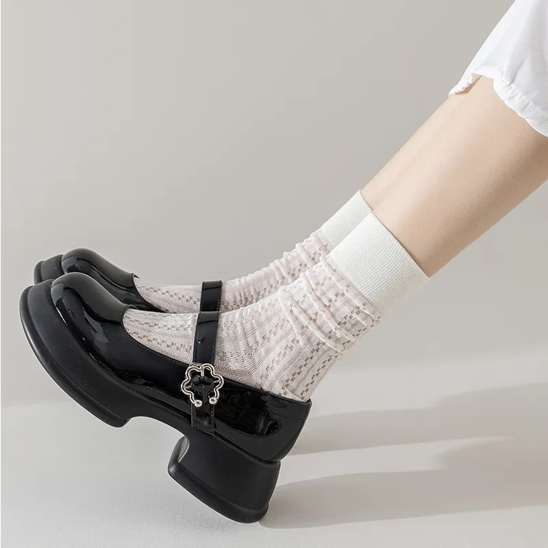 AOKANG Mid Calf Socks Women's 5 Pack-1