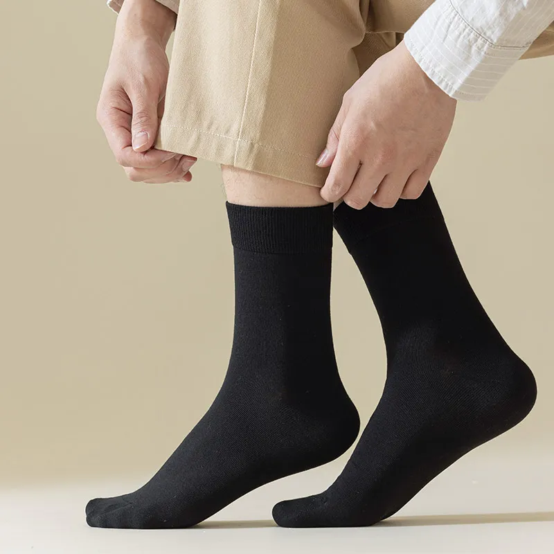 AOKANG Mid Calf Socks Men's 5 Pack-6