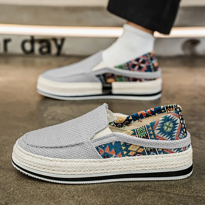 Little Daisy Abrasion Resistant Height Increasing Slip Resistant Low Top Casual Shoes Men's-9