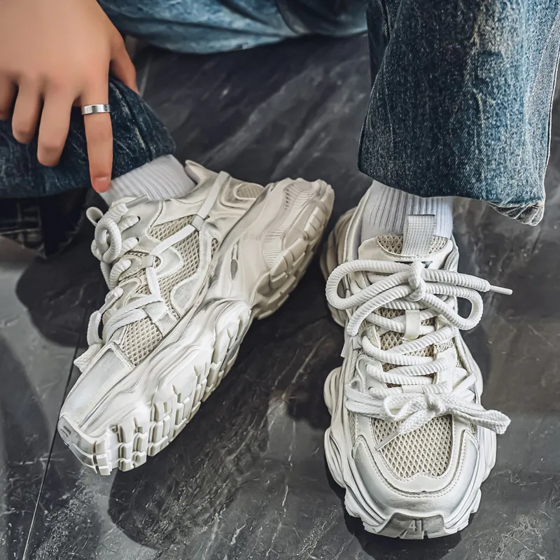 Little Daisy Slip Resistant, Abrasion Resistant, Breathable Low Top Chunky Sneakers Men's-11