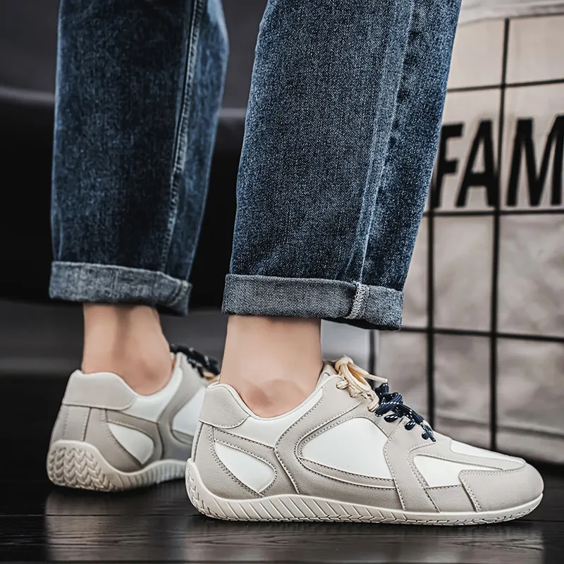 Little Daisy Breathable Lightweight Height Increasing Low Top Casual Shoes Men's-17