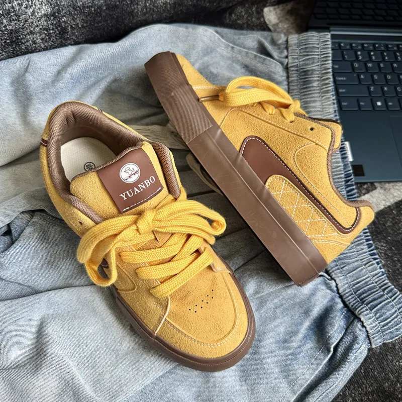 OUGLEMEN Coverage Slip Resistant And Abrasion Resistant Low Top Skateboard Shoes Men's Box-3