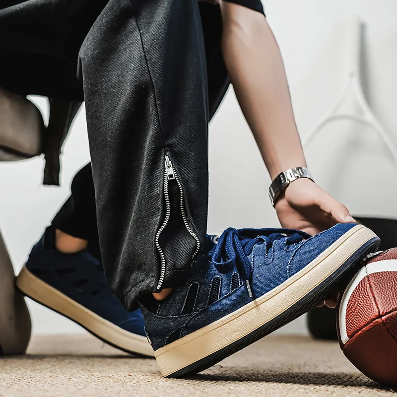 OUGLEMEN Abrasion Resistant, Lightweight, And Breathable Low Top Skateboard Shoes Men's Box Included-29