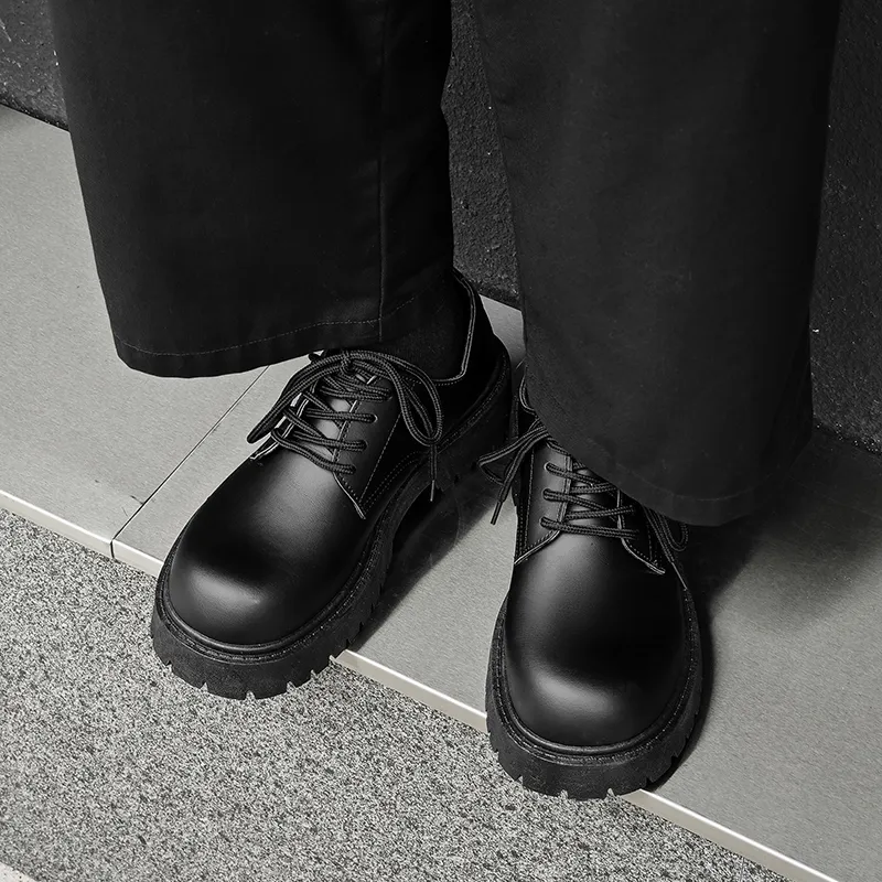 / Dress Shoes Unisex Low Top Black-32