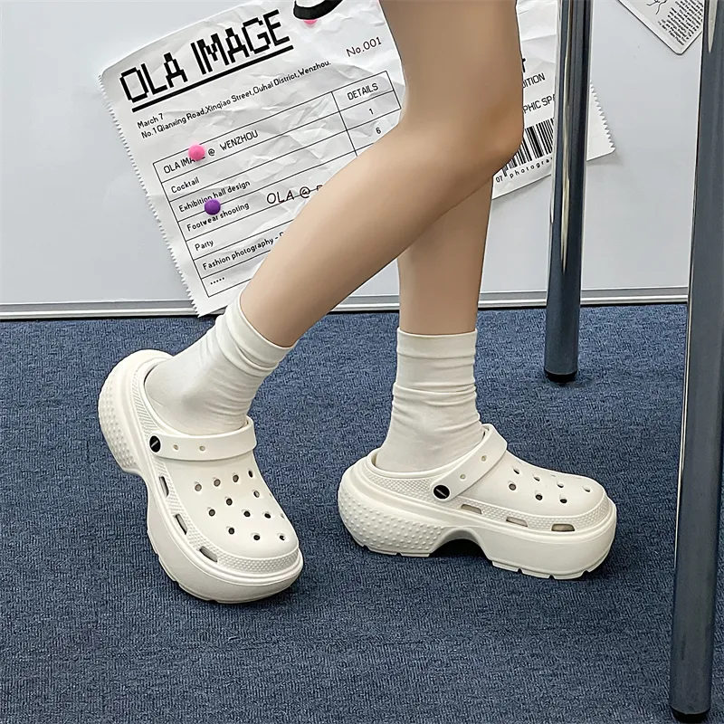 OUGLEMEN Clogs Women's-4