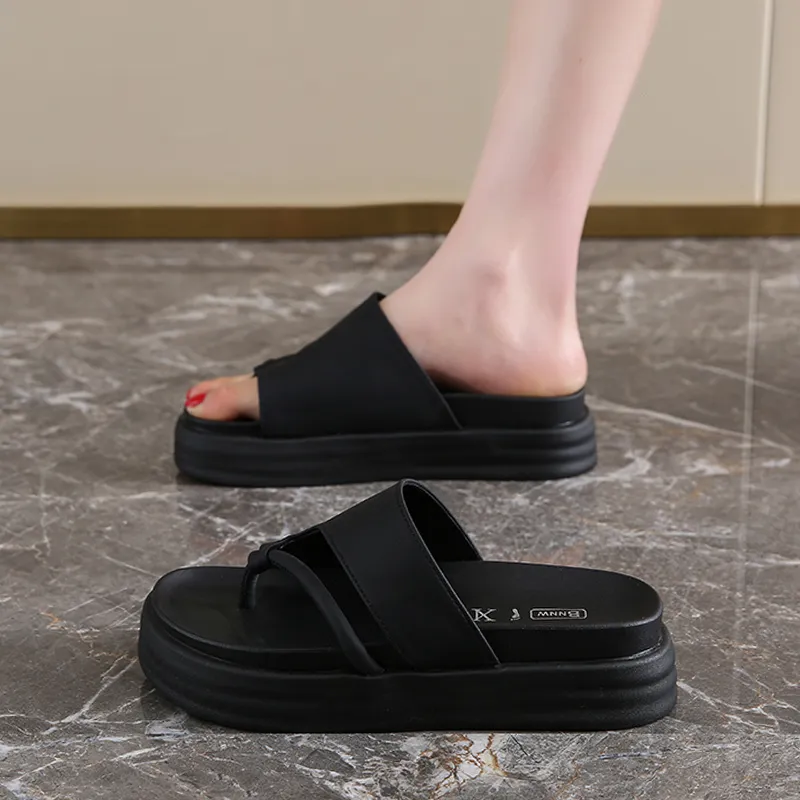 OUGLEMEN EVA Quiet Odor Resistant Flip Flops Women's-9