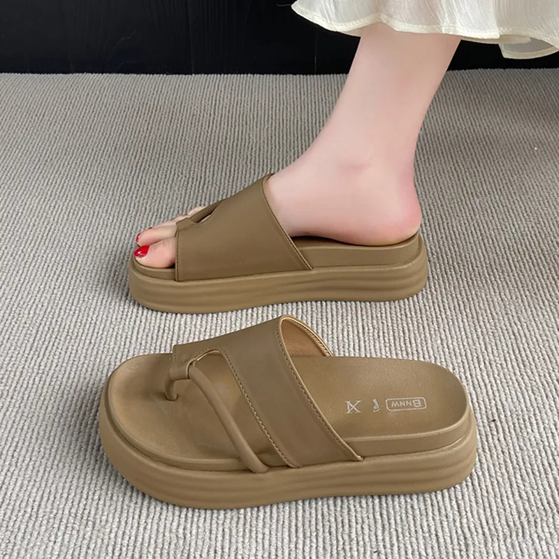 OUGLEMEN EVA Quiet Odor Resistant Flip Flops Women's-12