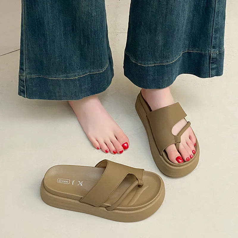 OUGLEMEN EVA Quiet Odor Resistant Flip Flops Women's-13