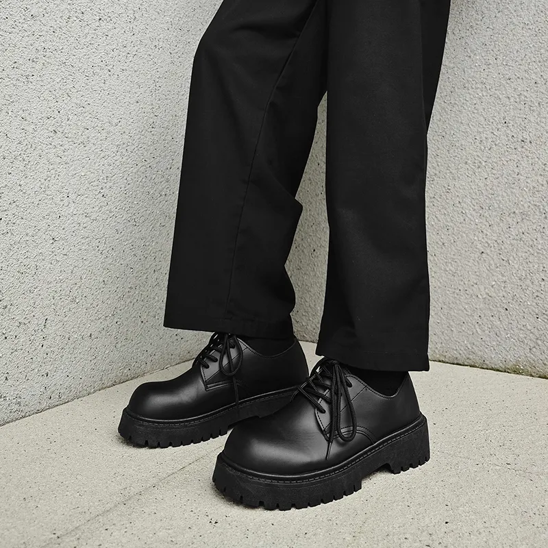 / Dress Shoes Unisex Low Top Black-34