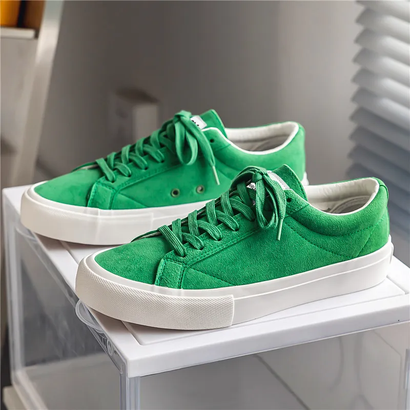 OUGLEMEN Lightweight Low Top Skateboard Shoes Men's-11