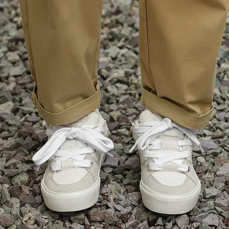 OUGLEMEN Wear resistant, Lightweight, Breathable, And Non slip. Low Top Skateboard Shoes Unisex-7