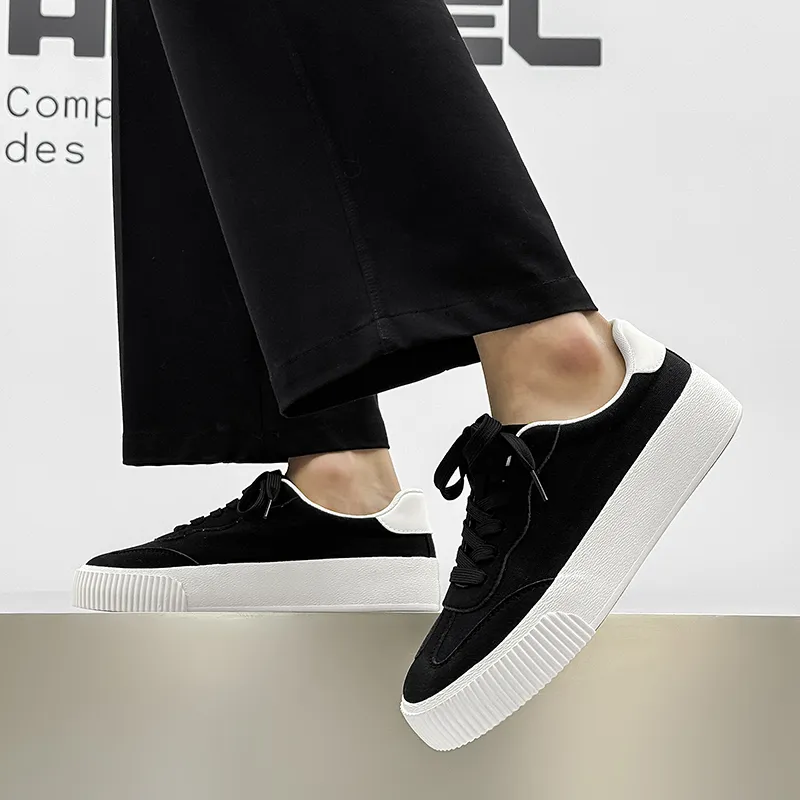 OUGLEMEN Low Top Skateboard Shoes Men's-2